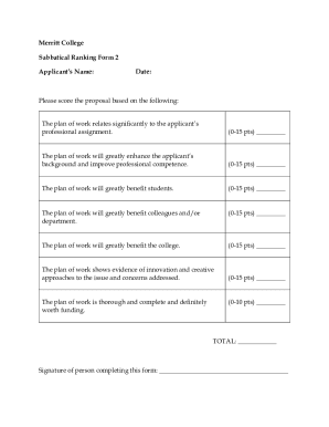 Form preview