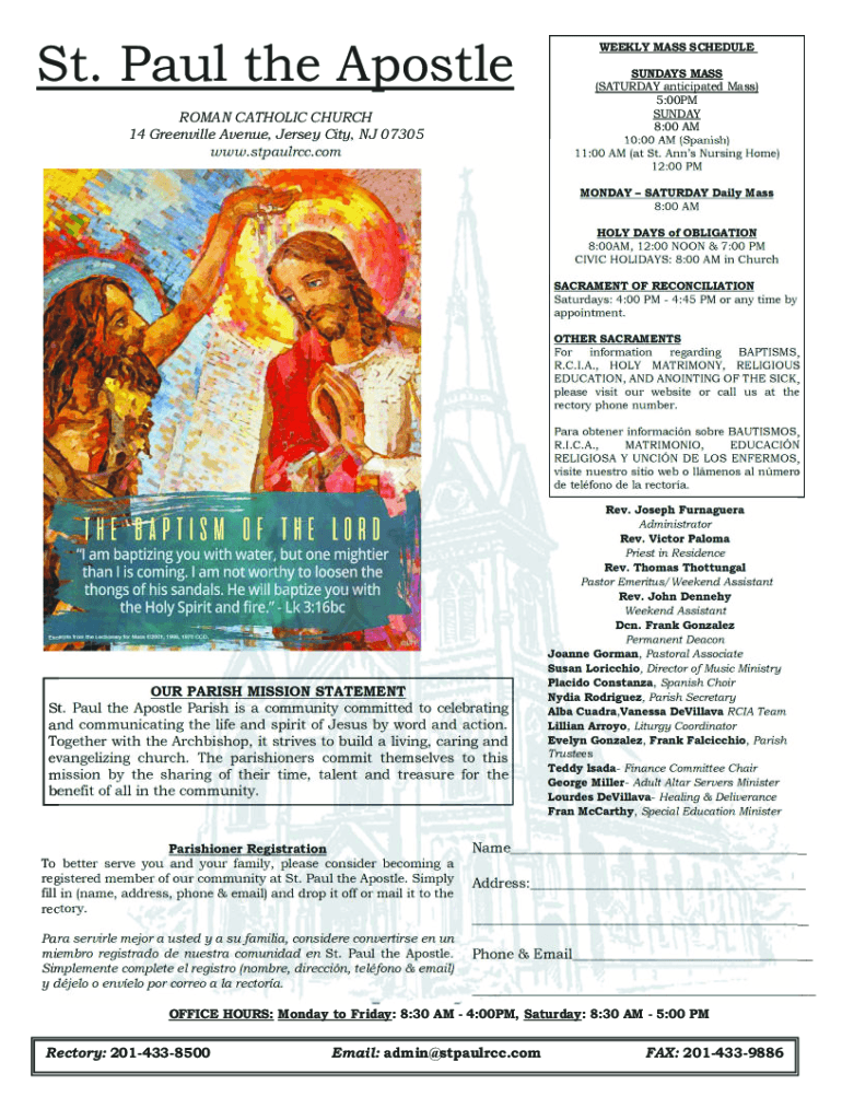 Fillable Online Paul the