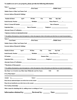 First National Bank Switch Kit