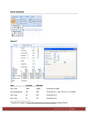 Business Financial Model Template