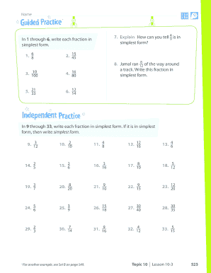 Math Worksheet