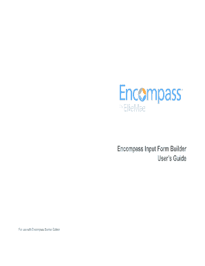 Encompass Input Form Builder User's Guide. Sample Current Disclosure Forms