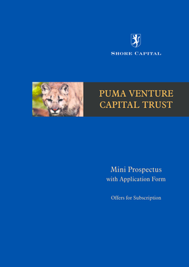 Puma Venture Capital Trust Mini Prospectus with Application Form