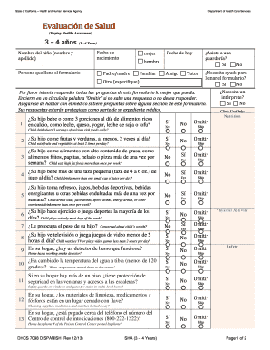 Evaluación de Salud