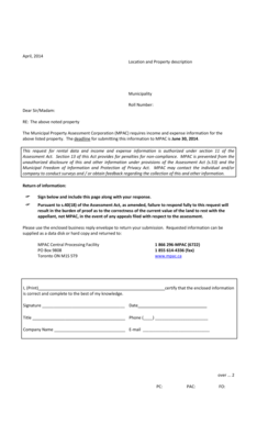 Golf Course Property Assessment Form