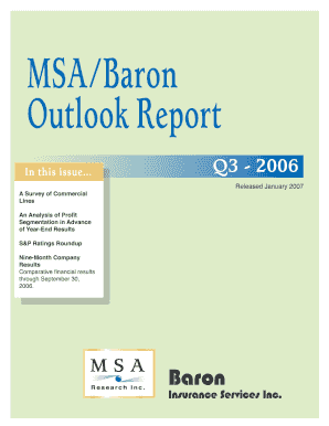 MSA Research Subscription Form