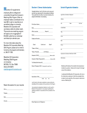 Educational Gift Form
