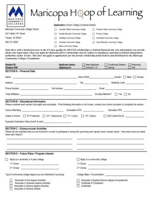 Hoop of Learning Program Application