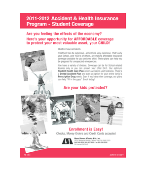 Student Health Insurance Enrollment Form