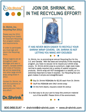 Recycling Run Program Participation Form