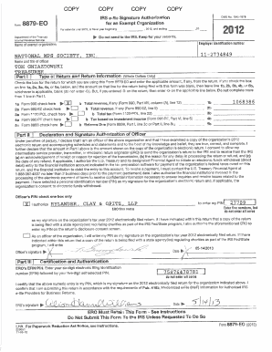 Form 990 Tax Exemption Return