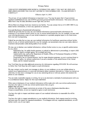 HIPAA Privacy Notice