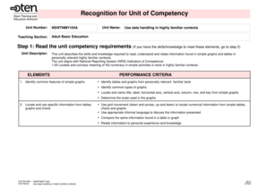 Adult Basic Education Data Handling Form