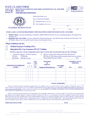 FLEX Claim Form