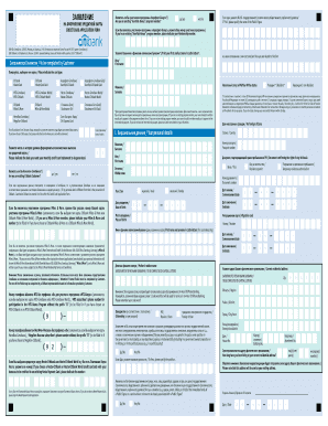Aeroflot-Citibank Credit Card Application