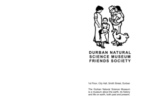 Durban Natural Science Museum Membership Application Form