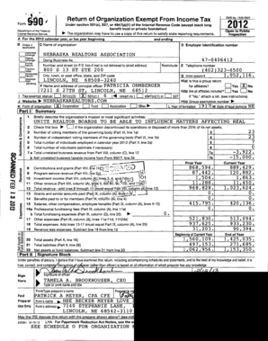 Form 990 Return of Organization Exempt From Income Tax