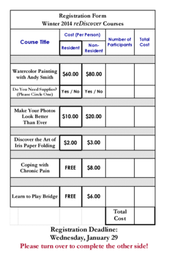 Form preview