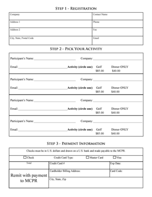 Event Registration Form
