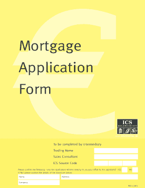 Mortgage Application Form