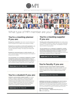 MPI Europe Membership Application