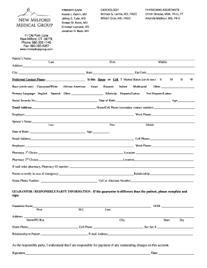 Patient Registration Form