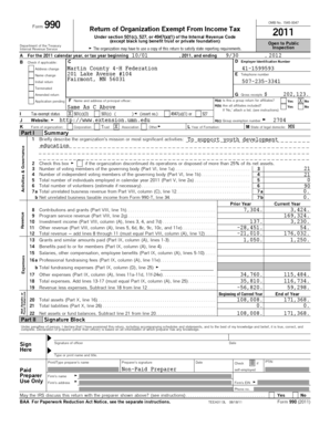 Form 990 2011