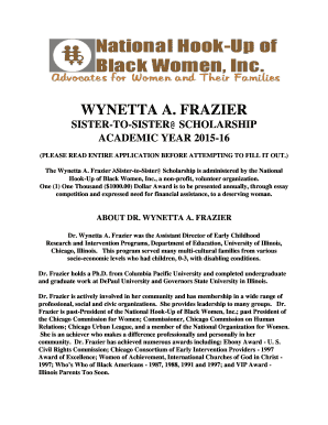 Spot report army example - dr wynetta a frazier sister to sister scholarship