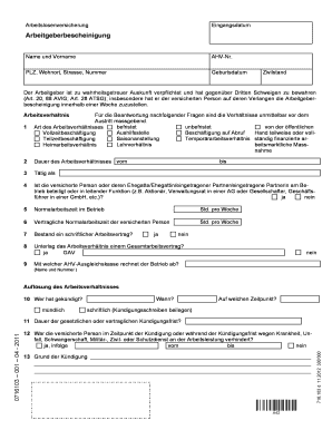 Arbeitslosenversicherung Eingangsdatum Arbeitgeberbescheinigung