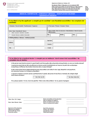 Medical Certificate for Foreign Students