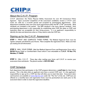 Connecticut Police Physical Ability Assessment Registration