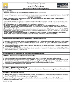 Authorized Licensed Pharmacist User Agreement