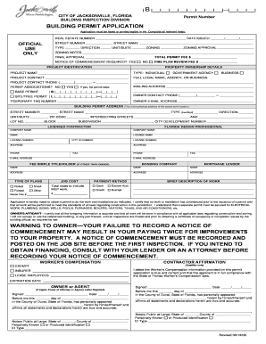 Building Permit Application