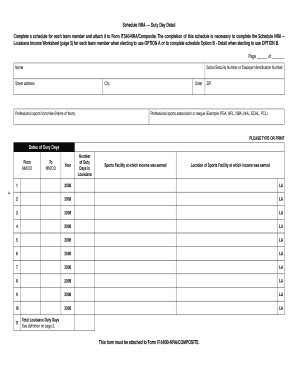 Louisiana Nonresident Professional Athlete Team Composite Income Tax Return