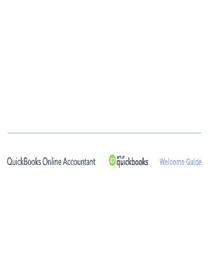 Fillable Online Welcome to QuickBooks Online Accountant Fax Email Print ...