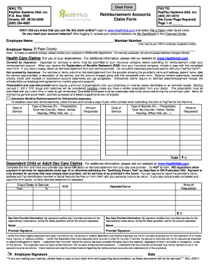 Health Care Claim Form