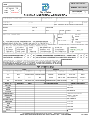Building Inspection Application