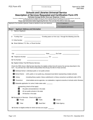 FCC Form 470