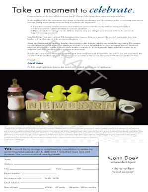 Life Insurance Policy Review Request