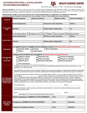 Release of Information (ROI) Forms - Health Information ...