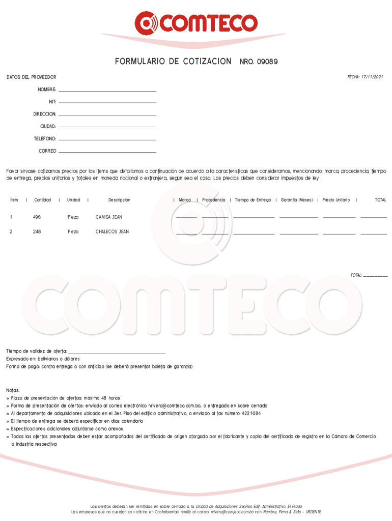 Form preview