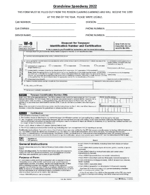 Fillable Online w9 form 2022 pdf irs forms - FILLABLE W-9 FORM 2022 Fax ...