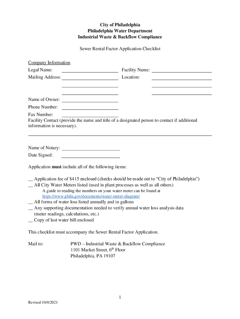 Fillable Online Fillable Online List of 389 Philadelphia Water