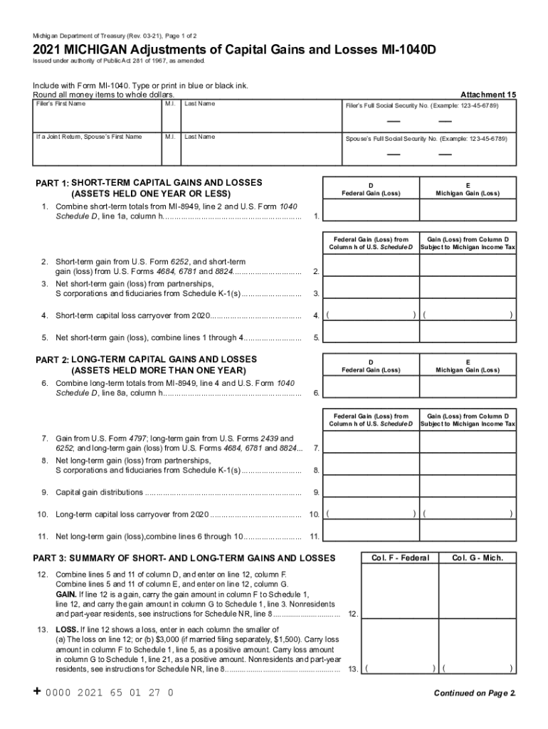 mi mi capital gains Preview on Page 1