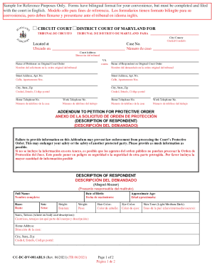 Peace Order or Protective Order . . . which one?