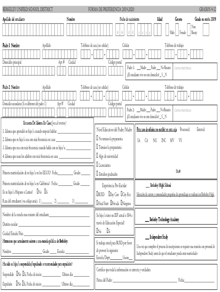 Form preview