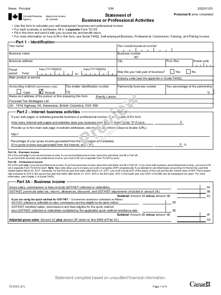 Form preview