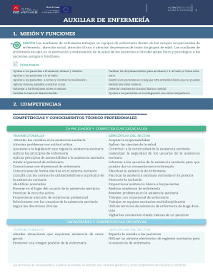 Auxiliar de enfermería