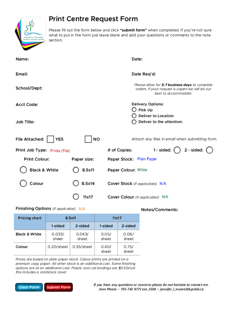 Form preview