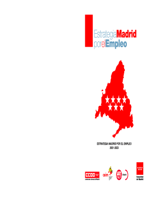 Estrategia madrid por el empleo 2021-2023